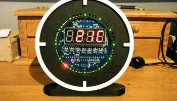 Корпус модуля вращающихся светодиодных часов DS1302 (мод... 3
