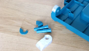 Ремонт/усиление петли корпуса аккумуляторной дрели Makita 1