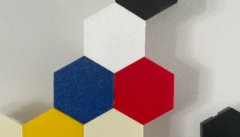 Шестиугольные плитки и соединители для настенных часов I... 1