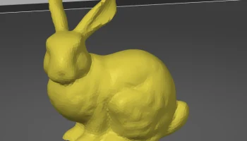 Meshmixer Bunny для практики моделирования сеток Meshmixer Bunny для практики моделирования сеток