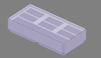 Gridfinity Mini Lipo Block 2