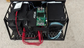 Полка ITX NAS сверхкороткой глубины 4U (около) 9