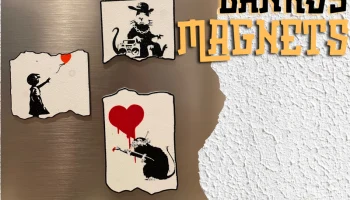 Набор художественных магнитов Бэнкси......