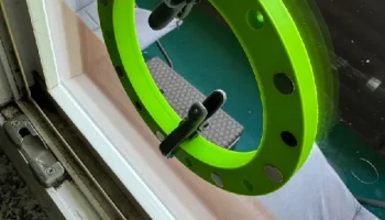 Abluftschlauch Plexiglas Durchf&uuml;hrung 120 мм 5