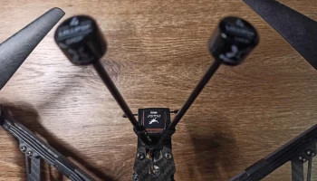 Двойная антенна, GPS и крепление Elrs для рамы Mark4 V2...