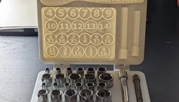 Чехол для набора головок для привода Dewalt 1/4 дюйма Чехол для набора головок для привода Dewalt 1/4 дюйма