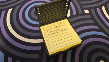 Шаблон Post-It и списка дел 1