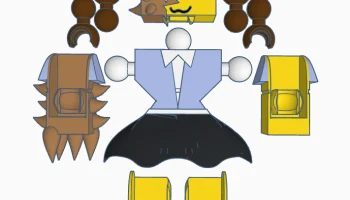 Шарнирная фигурка Radioline "Daughters of the ARG's" Roblox 3