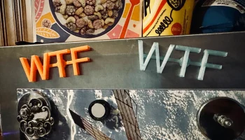 Магнит на холодильник WTF 3