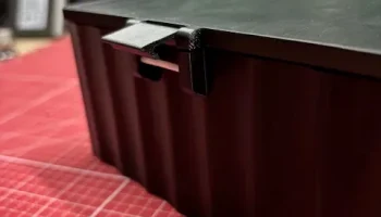 Box mit Verschlu&szlig; und Innenleben Aufbewarungsbox 3