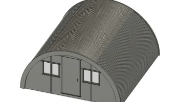 Ландшафт / декорации Quonset Hut для Dust 1947 и других ... 2