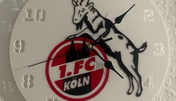 1 настенные часы / часы FC K&ouml;ln