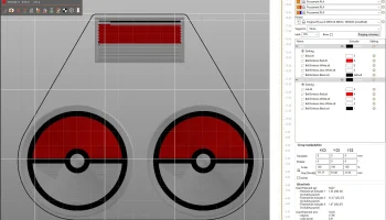 Чехол Megacom DuoMon Pokeball 3