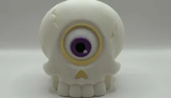 Кликер черепа циклопа | Spooky Fidget 1