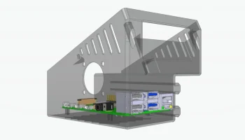 Корпус Ender 3 Raspberry Pi 4 (под ЖК-дисплеем) 4