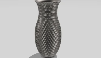 Ваза из сетки Diamond Twist 4