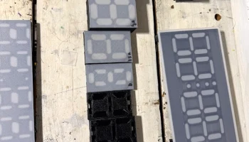 ESP32 Семисегментные цифровые часы с одинарной печатью -... 7