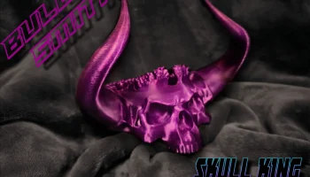 Серия Bullsmith 'Skull King' _ Skull-Bowl -3D Модель Серия Bullsmith 'Skull King' _ Skull-Bowl -3D Модель