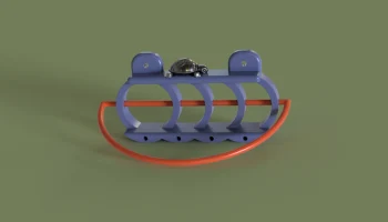 Настенный держатель для посуды, напечатанный на 3D-принтере 6