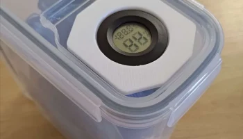 Мини-круглое крепление для гигрометра для пищевого контей... Мини-круглое крепление для гигрометра для пищевого контей...