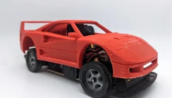 Ferrari F40 1:28 RC кузов Ferrari F40 1:28 RC кузов