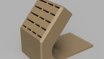 Блок кухонных ножей 1