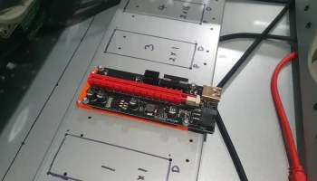 Серверный корпус 4U Преобразование переходной платы GPU ... 1