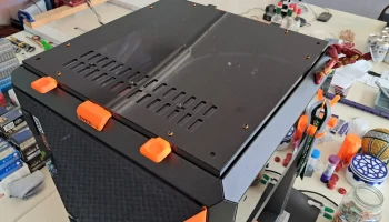 Верхняя крышка Core One с петлями для магнитов 3/8 x 1/8 ...