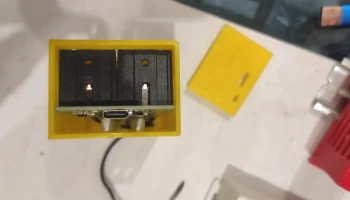 корпус UPS 18650 на DIN-рейке 3