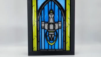 Световой короб из витража Firefly Serenity 1