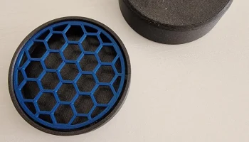 Seifendose rund / мыльница круглая (&Oslash; 100 мм) с Deckel