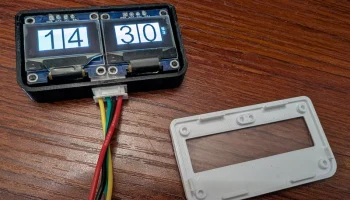 OLED-часы с двойным экраном 1