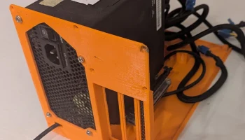 Корпус Thunderbolt eGPU для дешевой платы адаптера 5