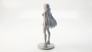 Фигурка девушки аниме, персонаж манги, 3D-печать 2