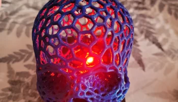 Светодиодный USB-светильник Skull (Skull LED Light USB) ... 2