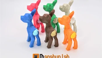 Низкополигональная головоломка с олененком......... 3