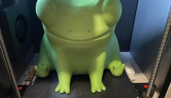 Лягушонок Фред, но контейнер с магнитным замком....