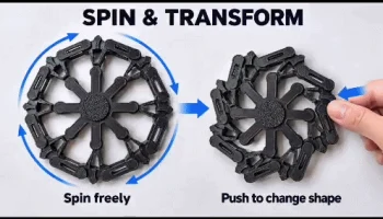 GyroShift Fidget Spinner