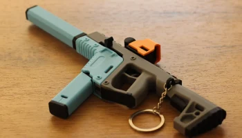 CRS Vector Pocket SMG - игрушка-брелок с непоседой 9