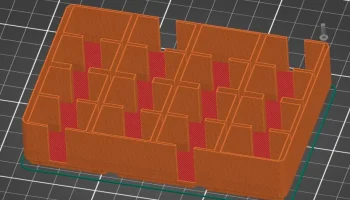 Батарейный ящик - 9 В - Gridfinity - Vasemode - 15 разны... 1