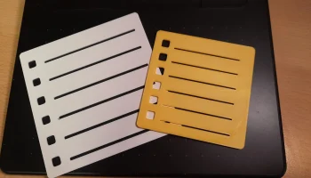 Трафарет TO-DO Post-It 1