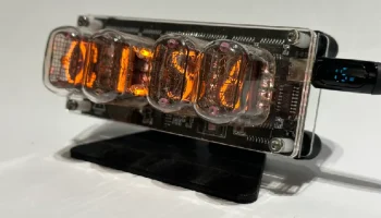 Крепление для ламповых часов IN-12 Nixie, стиль стимпанк... Крепление для ламповых часов IN-12 Nixie, стиль стимпанк...