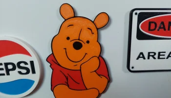 Кухонный магнит Винни Пух 10х2мм