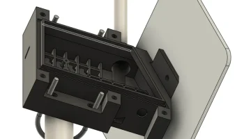 LoRa Meshcore / Meshtastic Solar Repeater / Node 175 мм 8