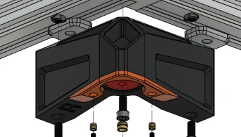 Плоская сетчатая юбка с широкими штанинами для Ender 3 NG 5