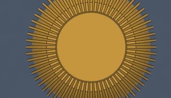 Современная ребристая ваза с тройным пузырьком/штабелиров... 2