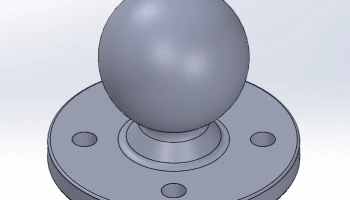 Шаровое крепление 1,5 дюйма