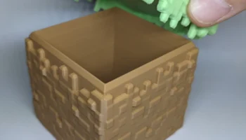 Контейнер блоков травы Minecraft