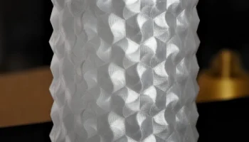 Ваза Hex Twist (спиральный принт)