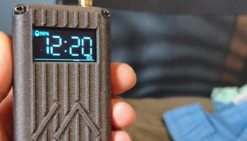 Компактный корпус для Meshtastic + Oled 1.3' + 18650 1